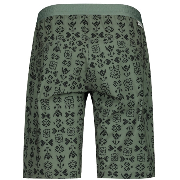 Maloja AnemonaM. Printed Pantaloncini Multisport Donna, verde