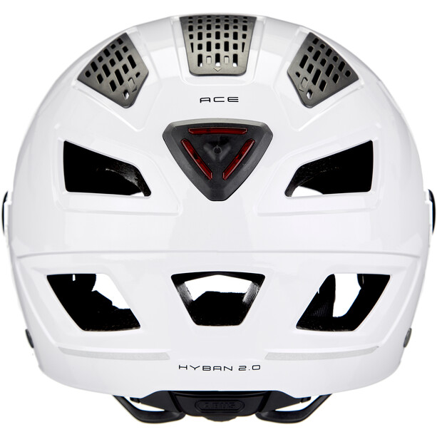 ABUS Hyban 2.0 Ace Helmet polar white