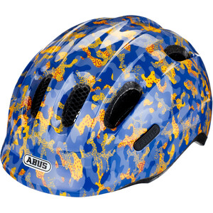 ABUS/スマイル 2.0 ヘルメット キッズ カモ/ブルー