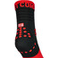 Compressport Pro Racing V3 Ultralight Calcetines Running Corte Alto, negro/rojo