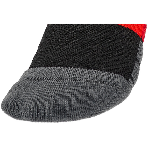 Compressport Shock Absorb Socken schwarz/rot