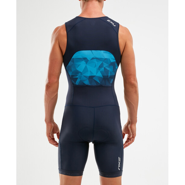 2XU Active Strój triathlonowy Mężczyźni, niebieski