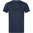 super.natural Logo T-Shirt Herren blau