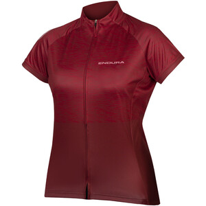 Endura Hummvee Ray II LTD Maillot Manches courtes Femme, rouge