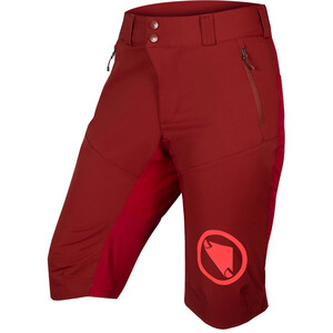 Endura MT500 Spray II Spodnie krótkie Kobiety, czerwony