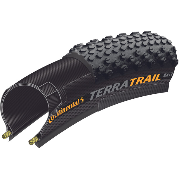 Continental Terra Trail ShieldWall Cubierta Plegable 28x1.50" TLR E-25, negro