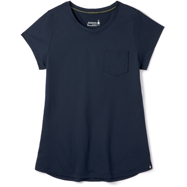 Smartwool Merino Sport 150 Pocket T-Shirt Damen blau