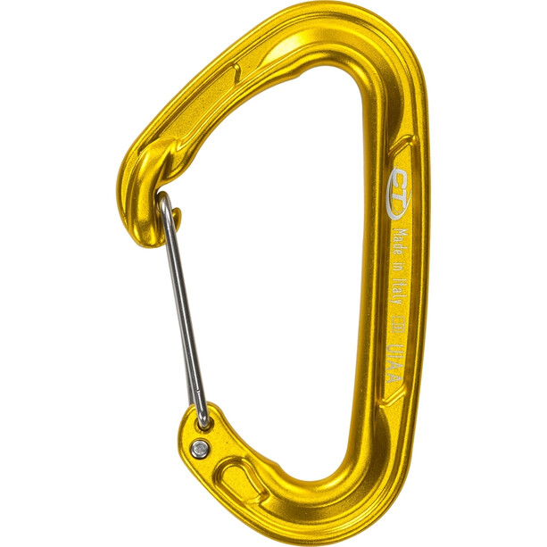 Climbing Technology Fly-Weight Evo Carabiner gold colour