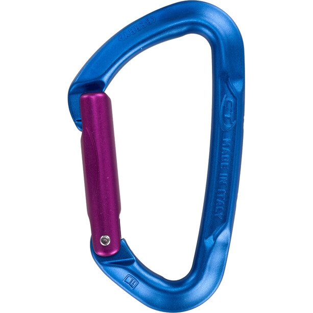 Climbing Technology Berry S Carabiner blue/purple ocra