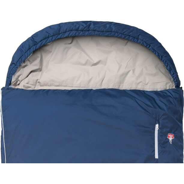 Grüezi-Bag Biopod Wolle Marmot Comfort Schlafsack blau