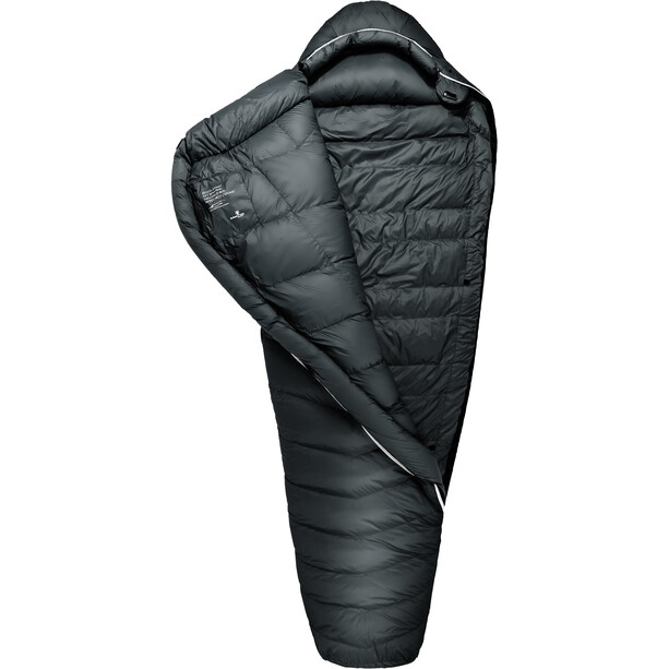 Grüezi-Bag Biopod Down Hybrid Ice Extreme 190 Sleeping Bag Wide deep forest