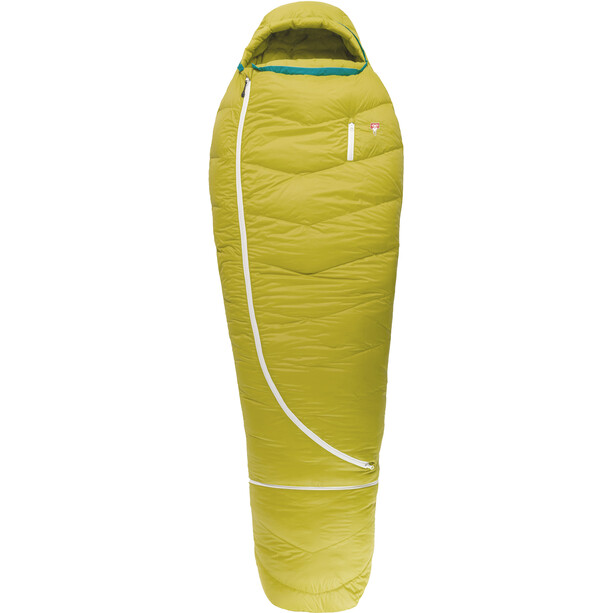 Grüezi-Bag Biopod DownWool Saco de Dormir Niños, amarillo