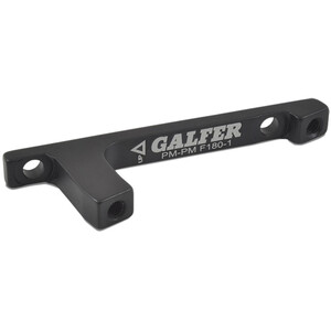 GALFER BIKE Adapter for skivebremseklave PM / PM 20mm Svart Svart