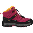 CMP Campagnolo Rigel WP Chaussures de trekking mi-hautes Enfant, rose/noir