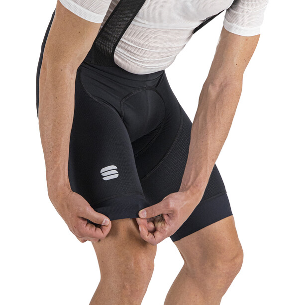 Sportful Bodyfit Pro LTD Spodnie rowerowe na szelkach Mężczyźni, czarny