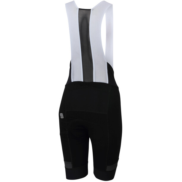 Sportful Supergiara Bib Shorts Dames, zwart/wit