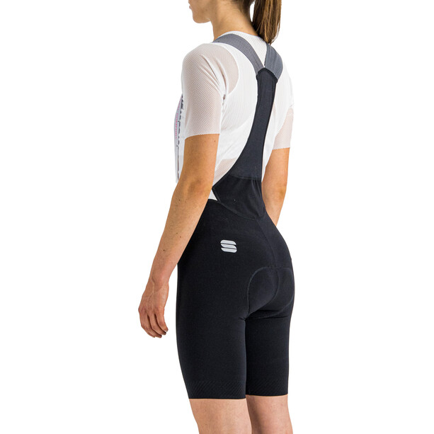 Sportful Total Comfort Spodnie rowerowe na szelkach Kobiety, czarny/biały