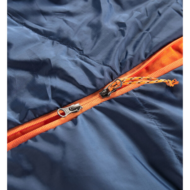 Haglöfs Tarius +1 Sleeping Bag 190cm midnight blue/tangerine