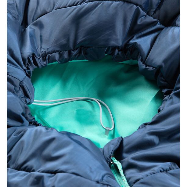 Haglöfs Musca -13 Sleeping Bag 175cm Women midnight blue/mint
