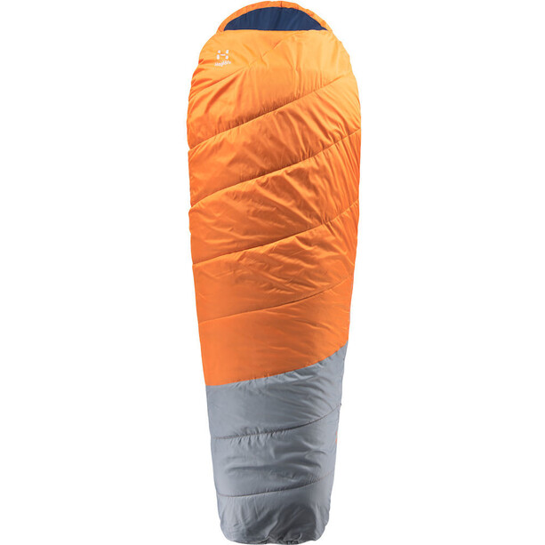 Haglöfs Moonlite -1 Schlafsack 190cm orange/grau
