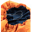 Haglöfs Moonlite +7 Sleeping Bag 190cm tangerine/gravel grey