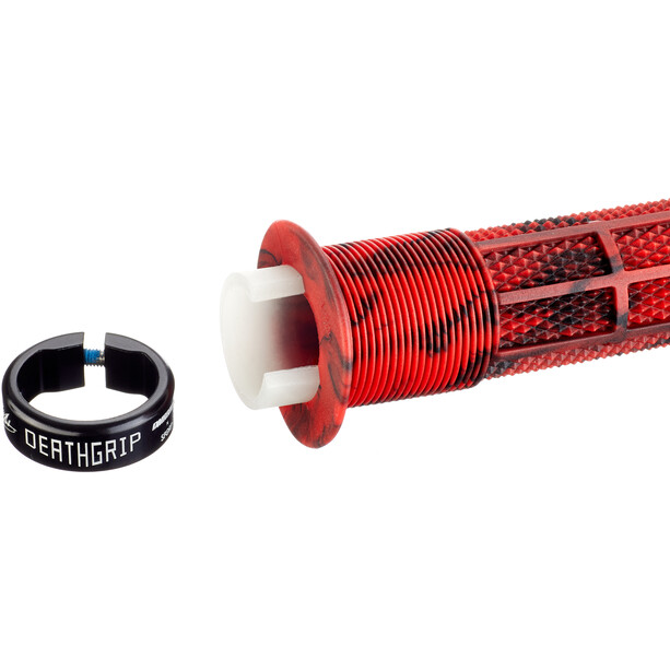 DMR Brendog DeathGrip Lock-On Grips Ø29,8mm marble red