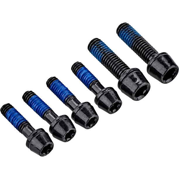 Ritchey WCS C260 Stem Bolts Stainless Steel 6 Pieces black
