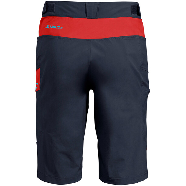 VAUDE Altissimo III Shorts Hombre, azul/rojo