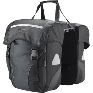 XLC Carry More Double Pannier Bag 30l incl. Adapter black/anthracite