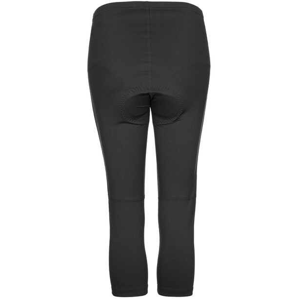 Löffler Basic 3/4 Pantalones Ciclismo Mujer, negro
