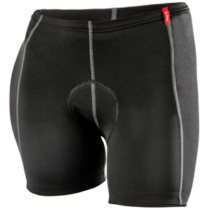 Löffler Sous-shorts de cyclisme souples Femme, noir noir