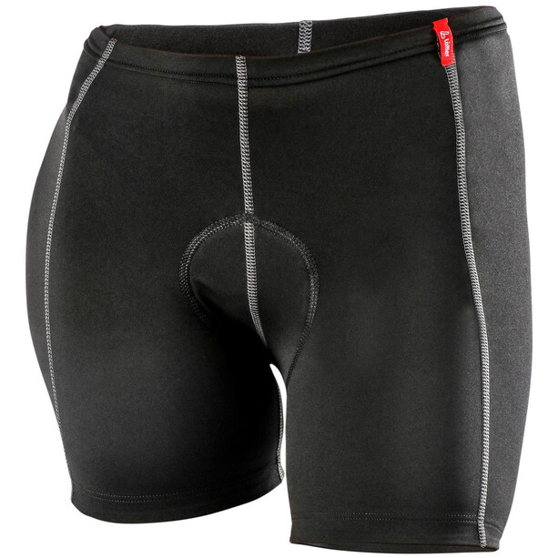 Löffler Sous-shorts de cyclisme souples Femme, noir