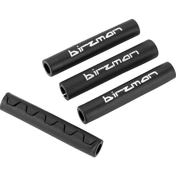 Birzman Tube Tops Kabelhüllen 4mm 4 Stück schwarz