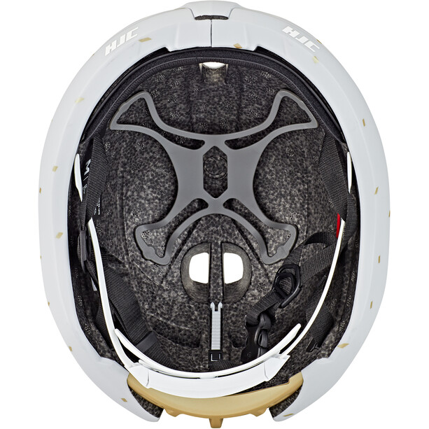 HJC Furion 2.0 Road Helmet matt off white/gold