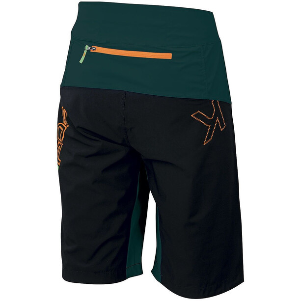 Karpos Rapid Baggy Shorts Heren, groen/zwart