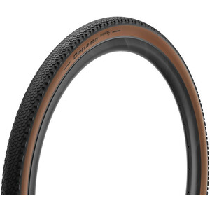 Pirelli Cinturato Gravel H Classic Pneu souple 700x45C TLR, noir/marron noir/marron