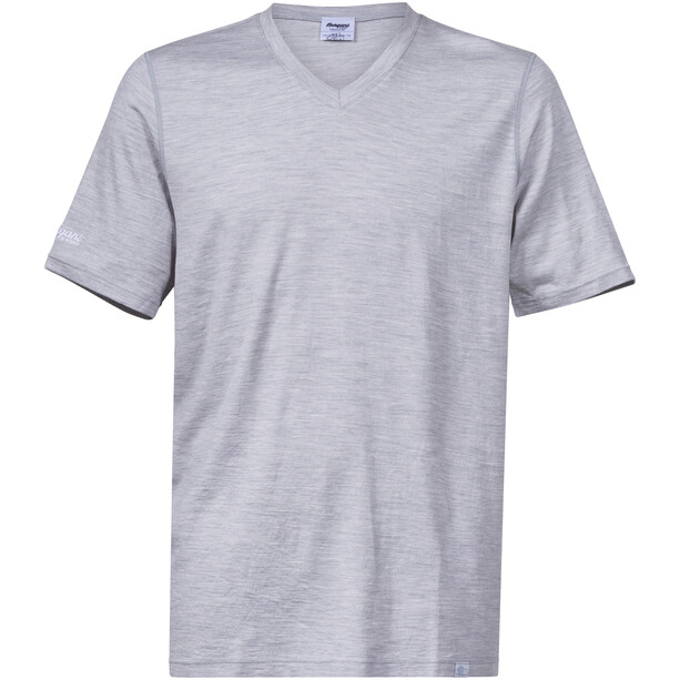 Bergans Bloom Wollen T-shirt Heren, grijs