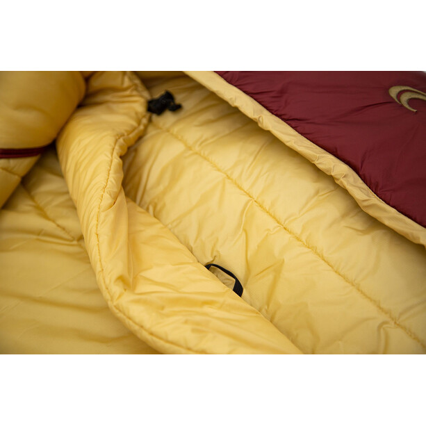 Carinthia G 180 Saco de Dormir M Mujer, rojo/amarillo