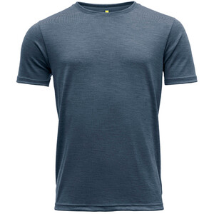 Devold Eika T-shirt Heren, blauw blauw