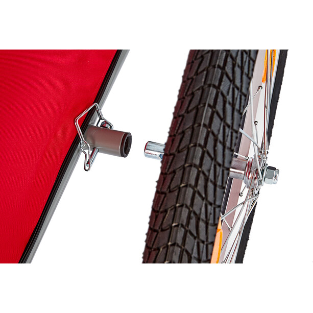 Red Cycling Products Hundetrailer XL, grå/rød
