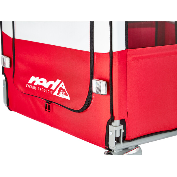 Red Cycling Products Hundetrailer XL, grå/rød