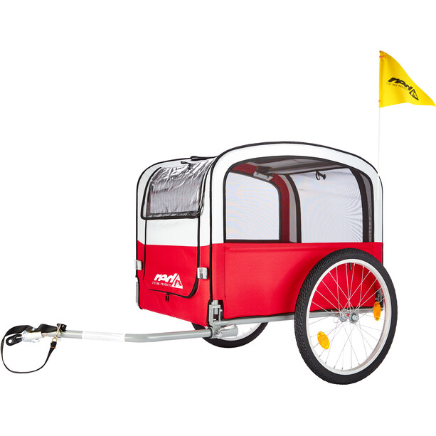 Red Cycling Products Koiran Perävaunu XL, punainen/harmaa