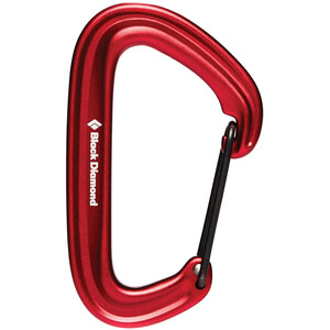 Black Diamond Litewire Carabiner red red