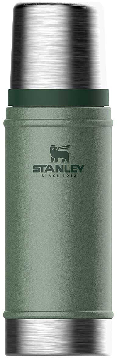1L Thermos voyage camping tasse chaude bouteille vert olive THERMIQUE Flasque 
