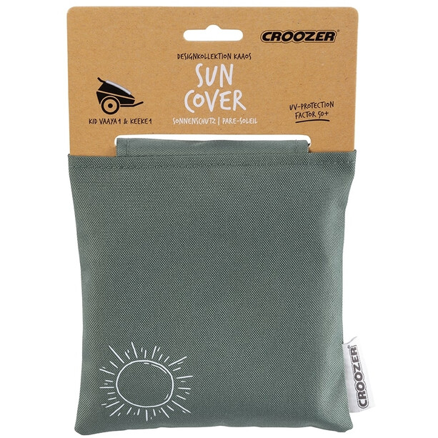 Croozer Suncover voor Kid Vaaya 1, olijf