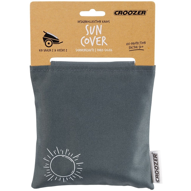 Croozer Suncover voor Kid Vaaya 2, grijs