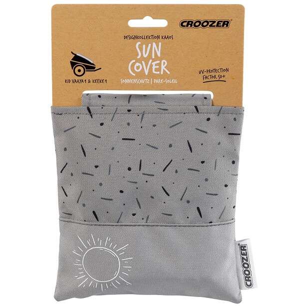 Croozer Suncover for Kid Keeke 1 stone grey/colored