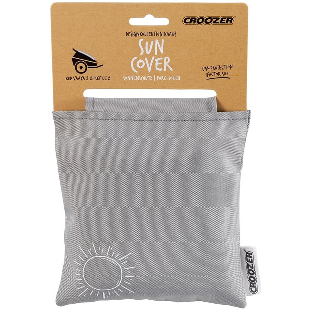 Croozer Suncover voor Kid Keeke 2, grijs