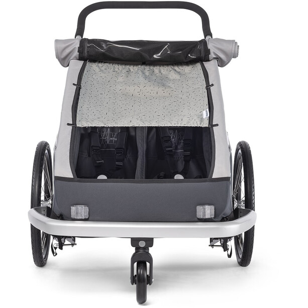 Croozer Suncover for Kid Keeke 2 stone grey/colored