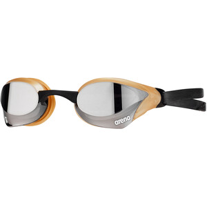 arena Cobra Core Swipe Mirror Okulary pływackie, czarny/brązowy czarny/brązowy